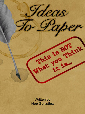 cover image of Ideas to Paper